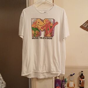 MTV Classic‎ White Tee.  Sz.XL
